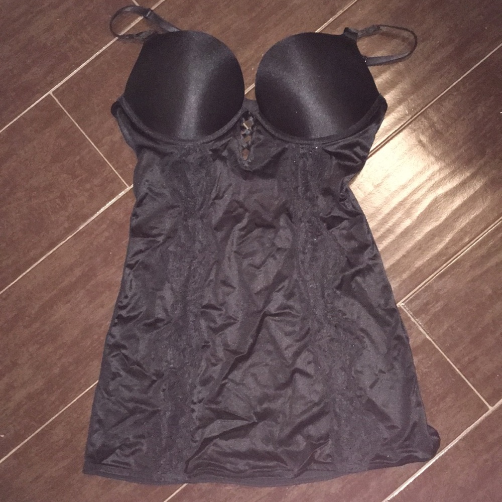Victoria’s Secret black lingerie
